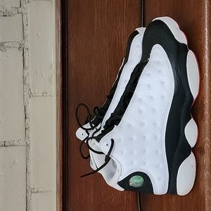 Air Jordan 13 Retro Black and White Size 12